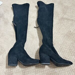 Chic Black Over the Knee Women's Boots